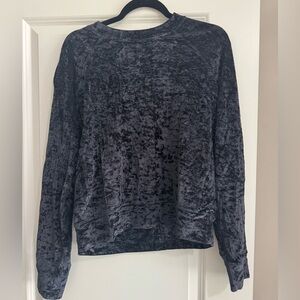Lululemon Black Velvet Top
